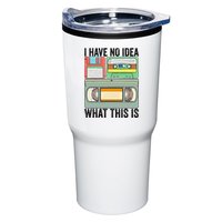 I Have No Idea What This Is 80s 90s Cassette Tumbler