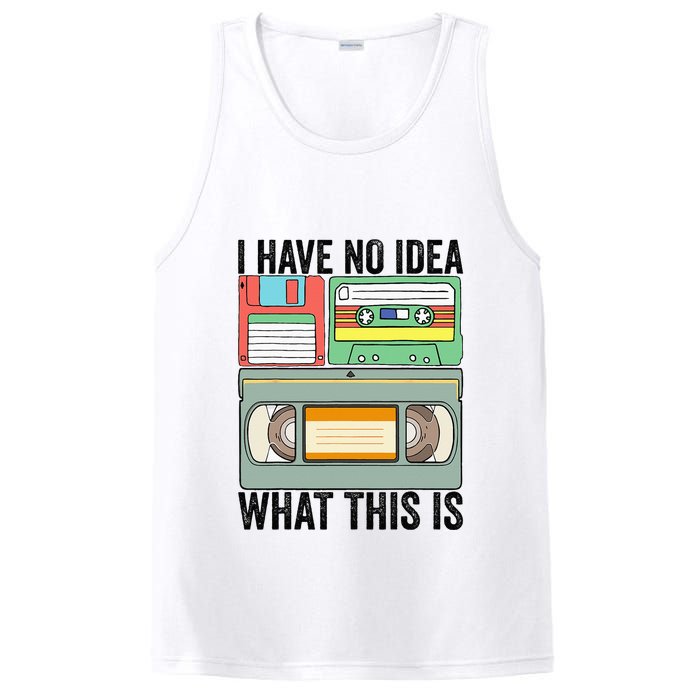 I Have No Idea What This Is 80s 90s Cassette PosiCharge Competitor Tank