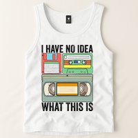 I Have No Idea What This Is 80s 90s Cassette Tank Top