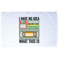 I Have No Idea What This Is 80s 90s Cassette Microfiber Hand Towel