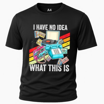 I Have No Idea What This Is 70s 80s 90s Theme Outfit Performance Shirt