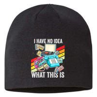 I Have No Idea What This Is 70s 80s 90s Theme Outfit Sustainable Beanie
