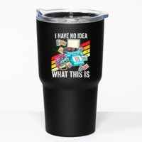 I Have No Idea What This Is 70s 80s 90s Theme Outfit Tumbler