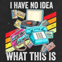 I Have No Idea What This Is 70s 80s 90s Theme Outfit Tumbler