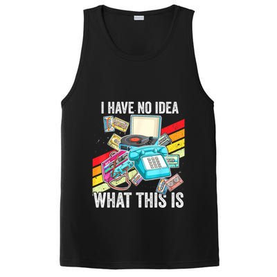 I Have No Idea What This Is 70s 80s 90s Theme Outfit PosiCharge Competitor Tank