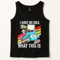 I Have No Idea What This Is 70s 80s 90s Theme Outfit Tank Top