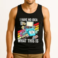 I Have No Idea What This Is 70s 80s 90s Theme Outfit Tank Top