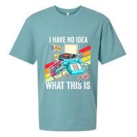 I Have No Idea What This Is 70s 80s 90s Theme Outfit Sueded Cloud Jersey T-Shirt