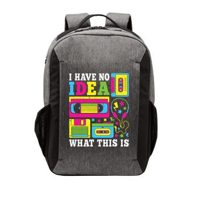 I Have No Idea What This Is 80s 90s Outfit Vector Backpack