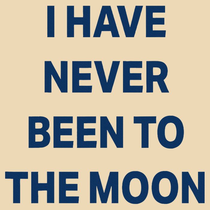 I Have Never Been To The Moon Funny Zip Tote Bag