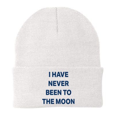 I Have Never Been To The Moon Funny Beanie