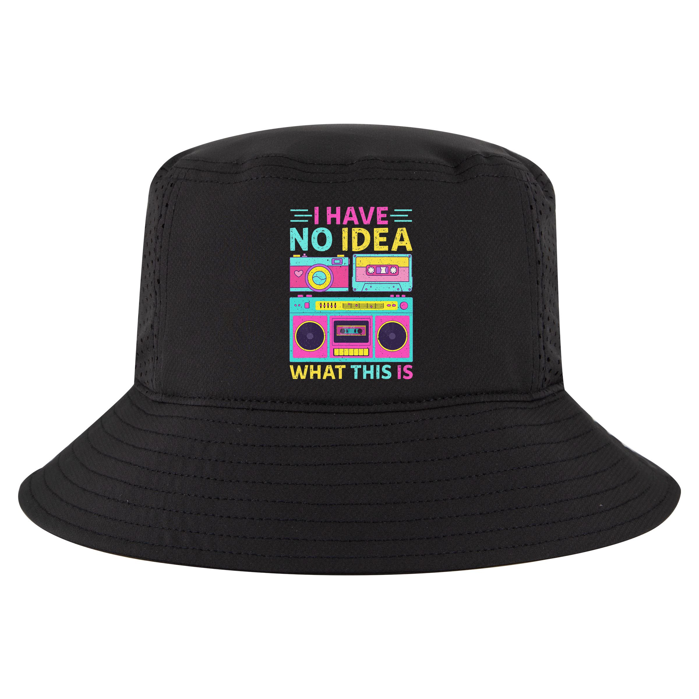 I Have No Idea What This Is Outfit 80s 90s Cool Comfort Performance Bucket Hat