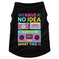 I Have No Idea What This Is Outfit 80s 90s Doggie Tank