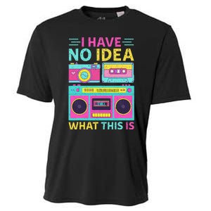 I Have No Idea What This Is Outfit 80s 90s Cooling Performance Crew T-Shirt