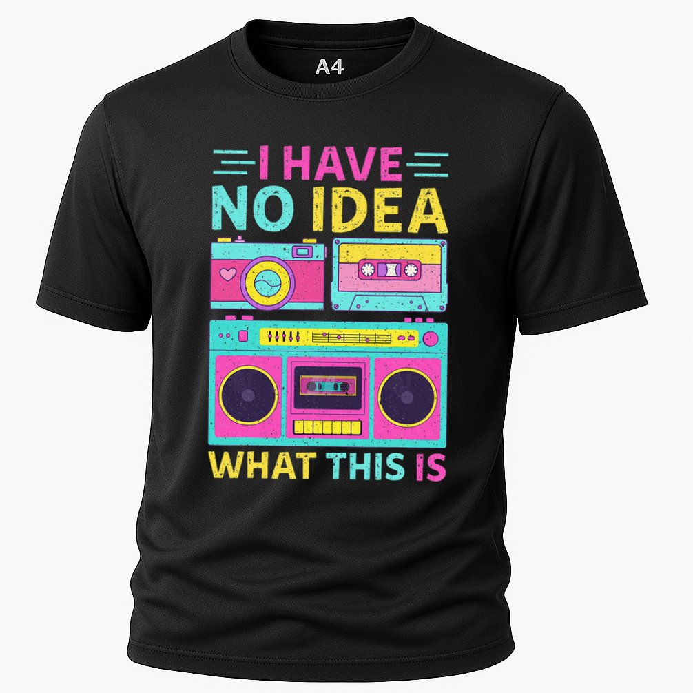 I Have No Idea What This Is Outfit 80s 90s Performance Shirt