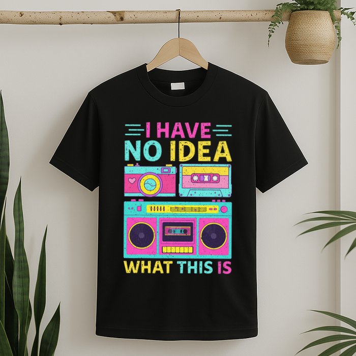I Have No Idea What This Is Outfit 80s 90s T-Shirt
