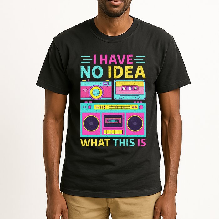 I Have No Idea What This Is Outfit 80s 90s Tall T-Shirt