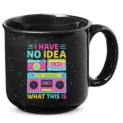 I Have No Idea What This Is Outfit 80s 90s 15oz Campfire Ceramic Mug