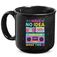 I Have No Idea What This Is Outfit 80s 90s 15oz Campfire Ceramic Mug