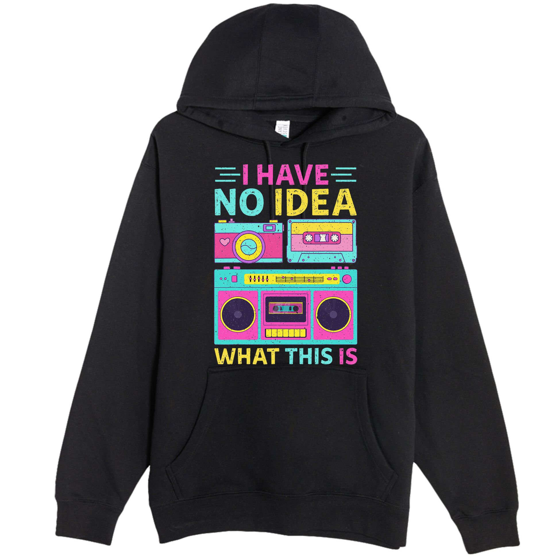 I Have No Idea What This Is Outfit 80s 90s Premium Pullover Hoodie