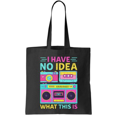 I Have No Idea What This Is Outfit 80s 90s Bag