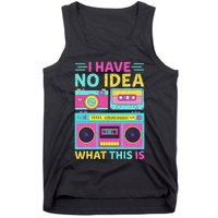 I Have No Idea What This Is Outfit 80s 90s Tank Top