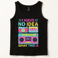 I Have No Idea What This Is Outfit 80s 90s Tank Top