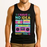 I Have No Idea What This Is Outfit 80s 90s Tank Top