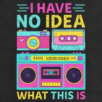 I Have No Idea What This Is Outfit 80s 90s Microfiber Hand Towel