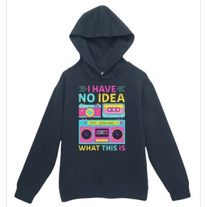 I Have No Idea What This Is Outfit 80s 90s Urban Pullover Hoodie