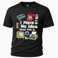 I Have No Idea What This Is 80s Bro 1980s Fashion 80 Party Cooling Performance Crew T-Shirt