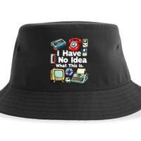 I Have No Idea What This Is 80s Bro 1980s Fashion 80 Party Sustainable Bucket Hat