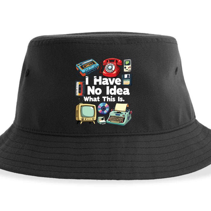 I Have No Idea What This Is 80s Bro 1980s Fashion 80 Party Sustainable Bucket Hat