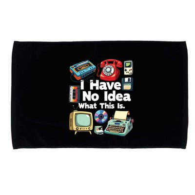 I Have No Idea What This Is 80s Bro 1980s Fashion 80 Party Microfiber Hand Towel