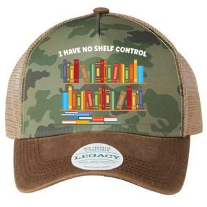 I Have No Shelf Control Librarian Funny Gift Legacy Tie Dye Trucker Hat