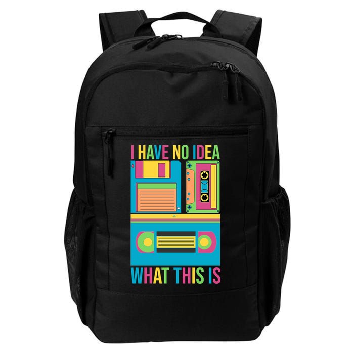 I Have No Idea What This Is Cassette Classic Music Backpack