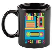 I Have No Idea What This Is Cassette Classic Music 11oz C Handle Ceramic Mug
