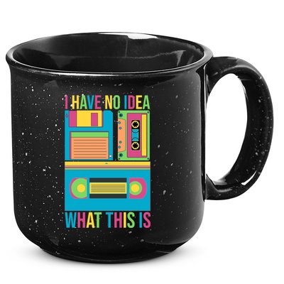 I Have No Idea What This Is Cassette Classic Music 15oz Campfire Ceramic Mug