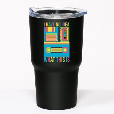 I Have No Idea What This Is Cassette Classic Music Tumbler