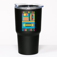 I Have No Idea What This Is Cassette Classic Music Tumbler
