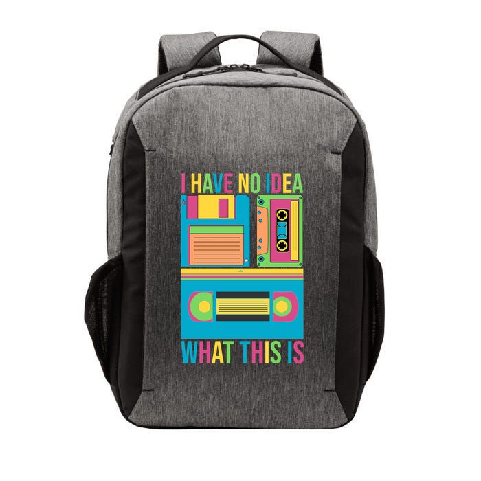 I Have No Idea What This Is Cassette Classic Music Vector Backpack