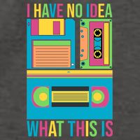 I Have No Idea What This Is Cassette Classic Music Vector Backpack
