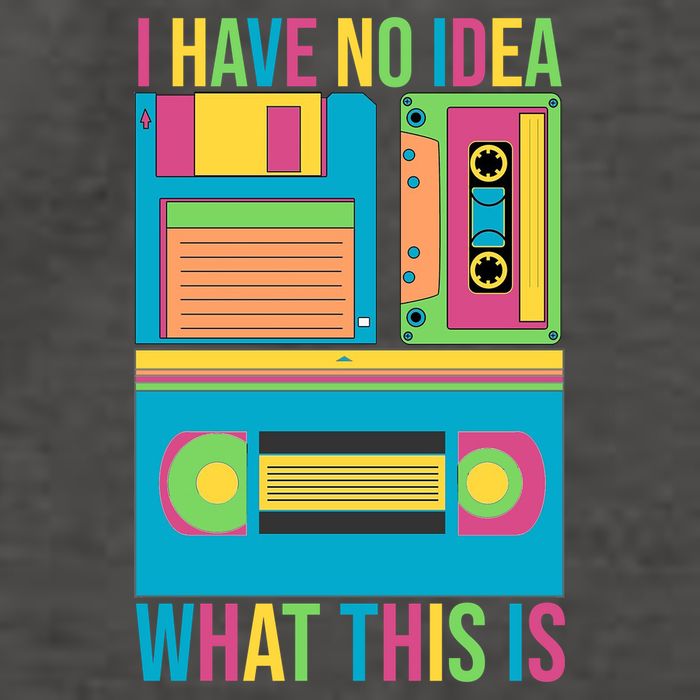 I Have No Idea What This Is Cassette Classic Music Vector Backpack