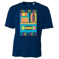 I Have No Idea What This Is Cassette Classic Music Cooling Performance Crew T-Shirt