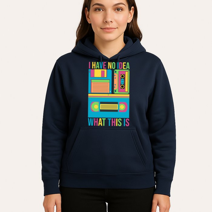 I Have No Idea What This Is Cassette Classic Music Hoodie