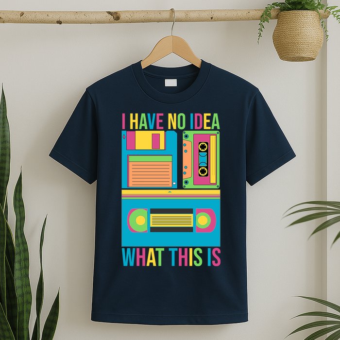 I Have No Idea What This Is Cassette Classic Music T-Shirt