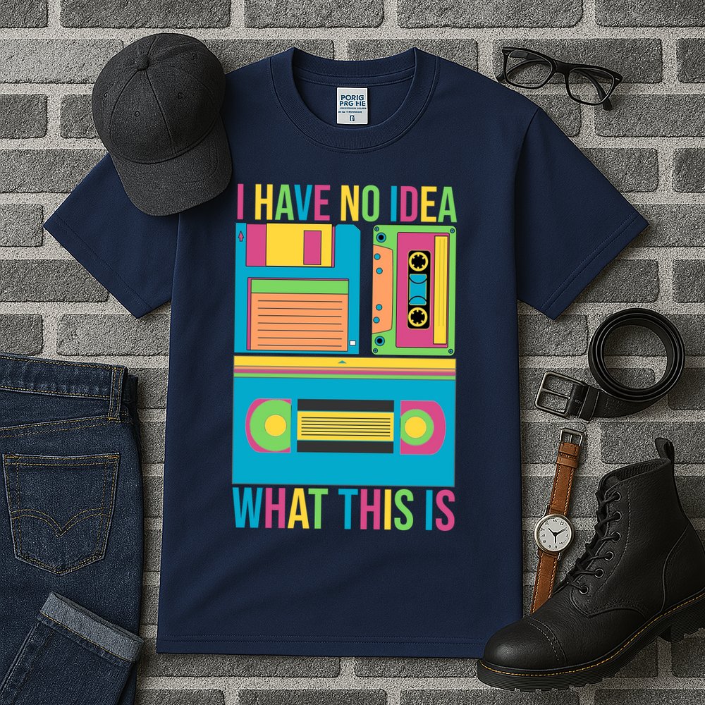 I Have No Idea What This Is Cassette Classic Music Tall T-Shirt