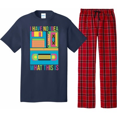 I Have No Idea What This Is Cassette Classic Music Pajama Set