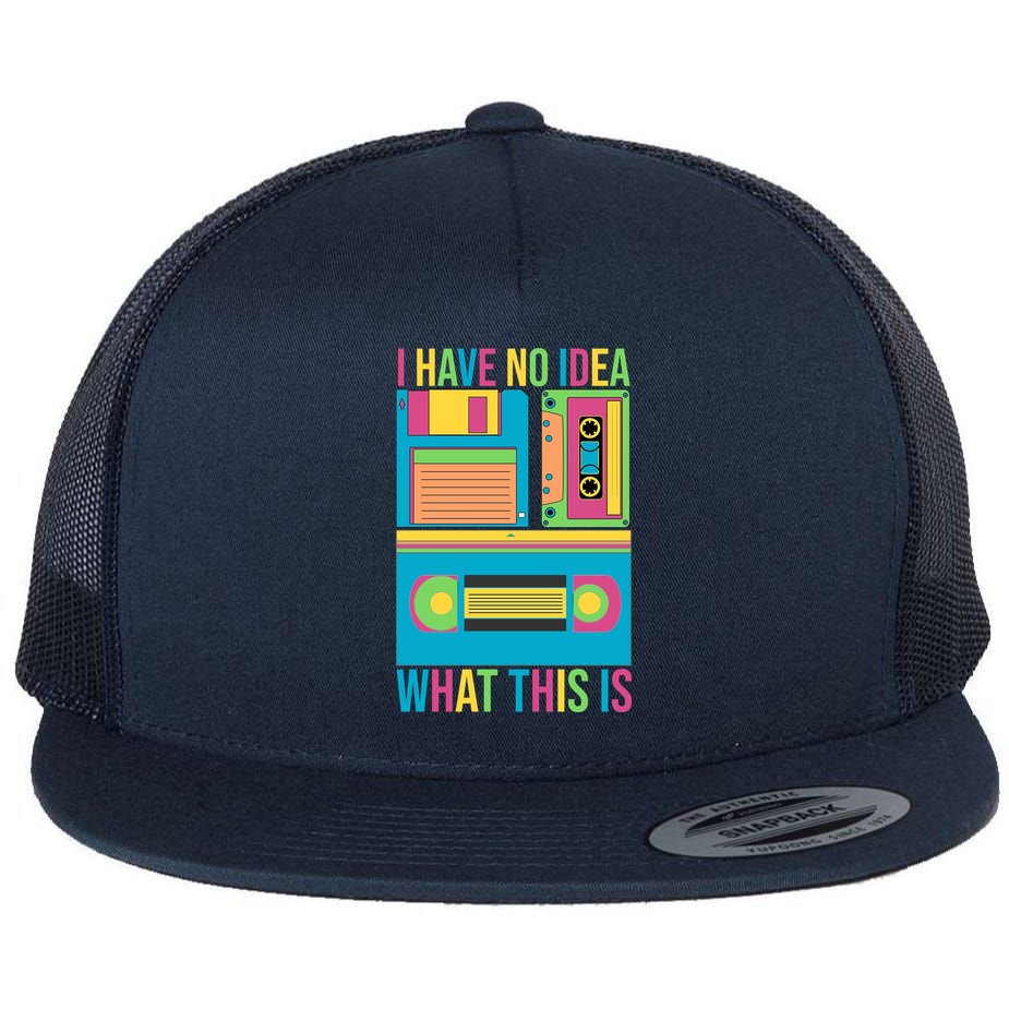 I Have No Idea What This Is Cassette Classic Music Flatbill Hat