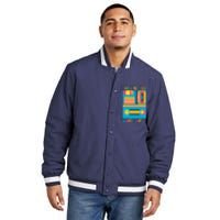 I Have No Idea What This Is Cassette Classic Music Insulated Varsity Jacket